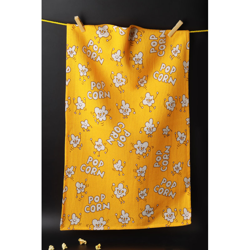 The Movie Night Artisan Kitchen Tea Towel Set of 3