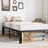 Lutherville 12'' Black Metal Platform Bed Frame With Steel Slat Support, No Box Spring Needed-953016078-989144609