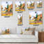 Horloge murale Autumnal Forest-901250524