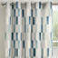 Cotton Semi Sheer Curtain Pair-1452973674-1452973667