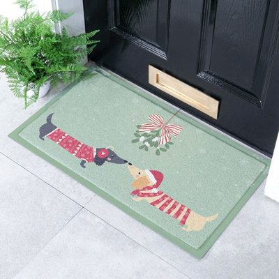 Non-Slip Christmas Doormat