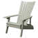 Widener Plastic Adirondack Chair