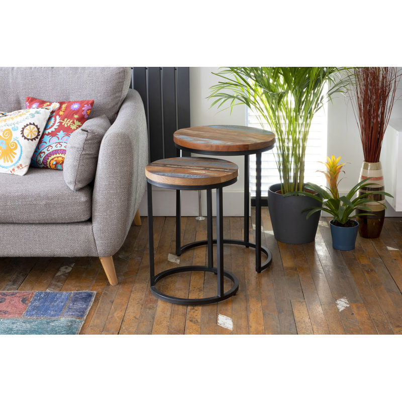 Thalia Solid Wood Nesting Tables