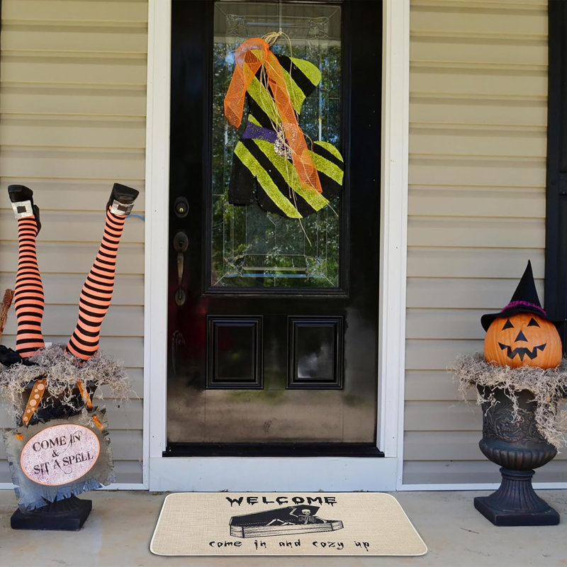 Paillasson d'automne pour Halloween
