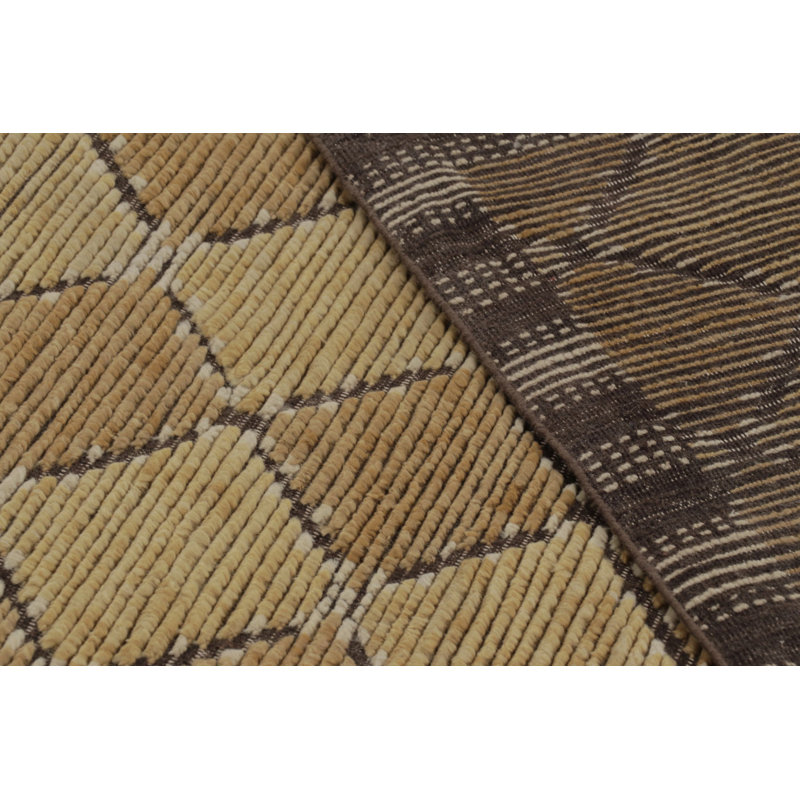 Scandinavian One-of-a-Kind 8'0X10'0 Hand Knotted Area Rug