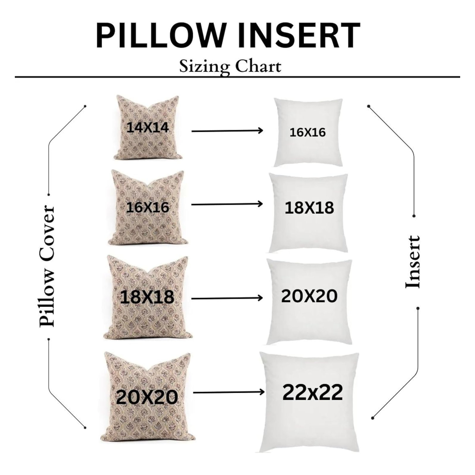 Floral Linen Indoor/Outdoor Pillow Cover, 22" x 22"