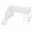 Lit mezzanine simple avec tiroirs et glissière Stairway pour économiser de l'espace et s'amuser, idéal pour les enfants et les chambres à coucher modernes-130612150
