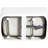 Square - Shape 49'' Acrylic Freestanding Bathtub, Japanese Soaking Hot Tub, Quick Drain, Stain Finish