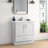 30.5" Single Bathroom Vanity With Cultured Marble Top-576707821