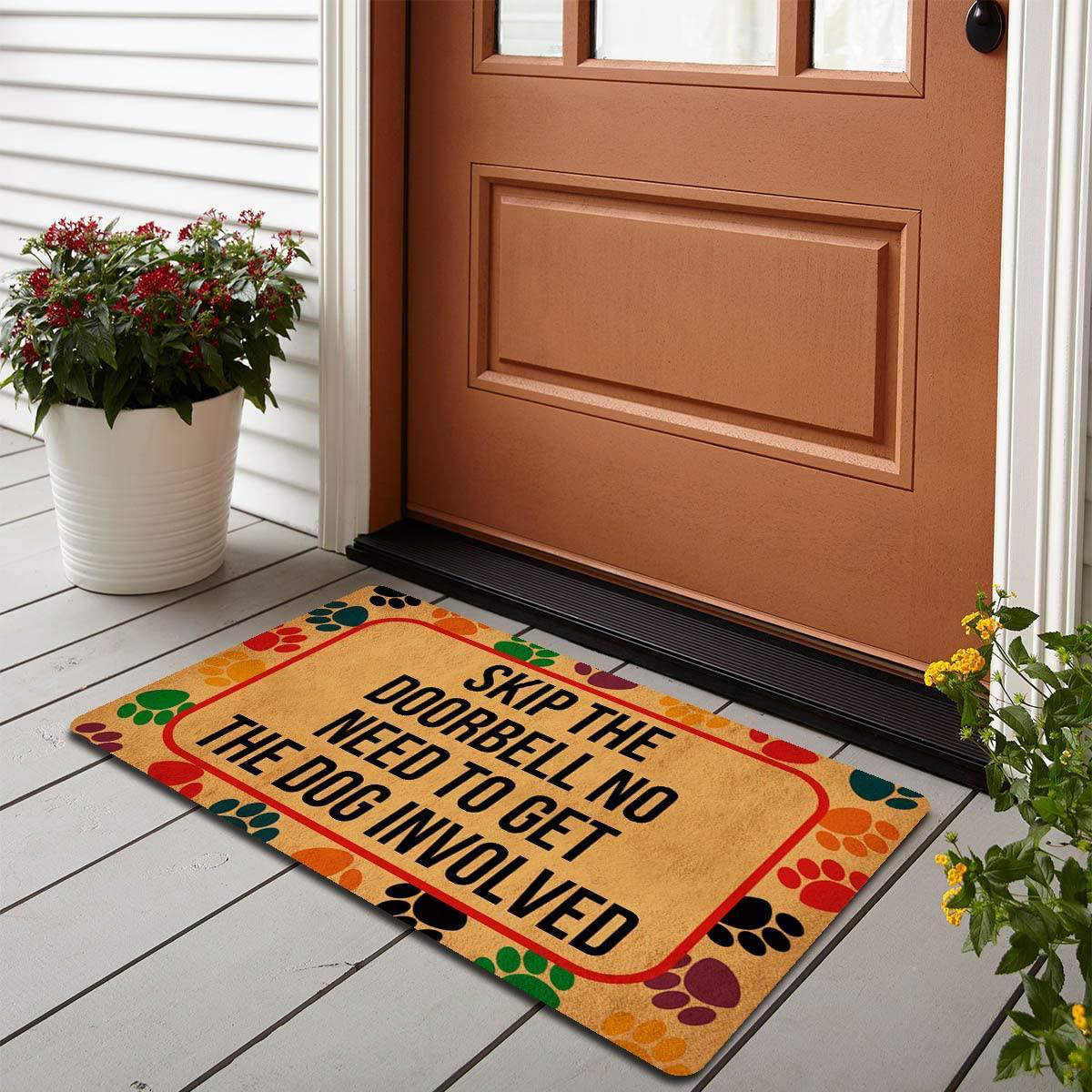 Trinx Ebrar Non-Slip Outdoor Doormat