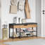 Afonso Faux Leather Upholstered Storage Bench