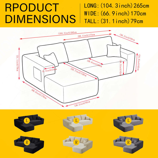 Dimensions du produit