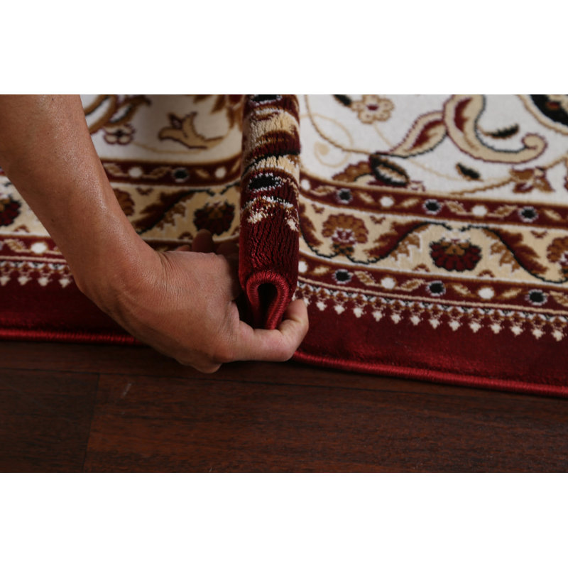 Tapis traditionnel à motif floral Tabriz, Rectangle 9 pi 0 po x 12 pi 0 po