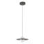 Luminaire suspendu à intensité variable 10 po gris / or Nial