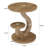 Rustic End Table, Sofa Side Table for Living Room