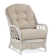 Chaise avec accoudoirs en rotin Everglade