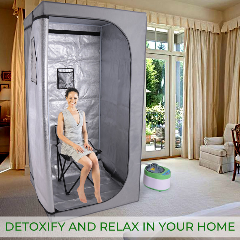 SereneLife Polyester Water Resistant Sauna Tent