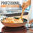 Nutrichef Large Open Fry Pan - Non-Stick High-Qualified Kitchen Cookware With Black Inside And Brown Outside (Works With Model: Nccwa13Br)-99992338