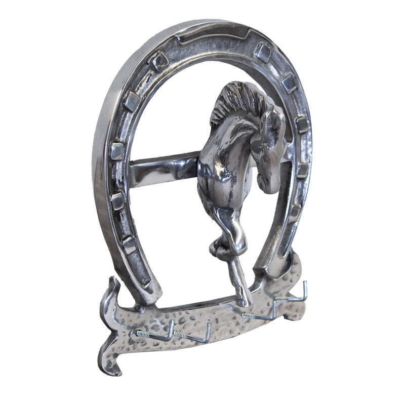 Porte-clés cheval sautant