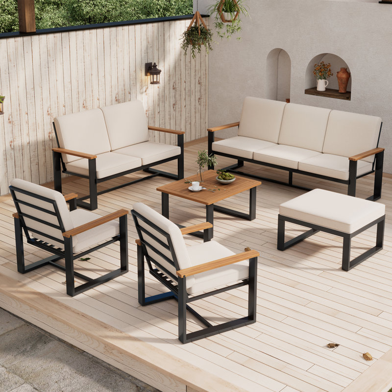 8 - Person Seating Group With Cushions