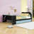 Full Wood Daybed with Twin Trundle, Desk and USB Port-1124622645
