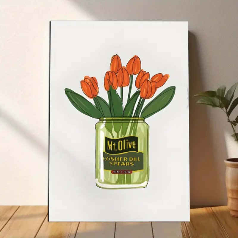 1 Piece Wrapped Canvas Wall Art
