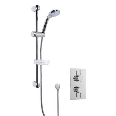 Thermostatic Shower with Handheld Shower Head
