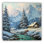 «Alpine Cabin» par Turquoise Creek, impression sur toile tendue