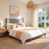 Dark Gray Fabric/Walnut selected