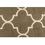 Tapis oriental brun 5X8