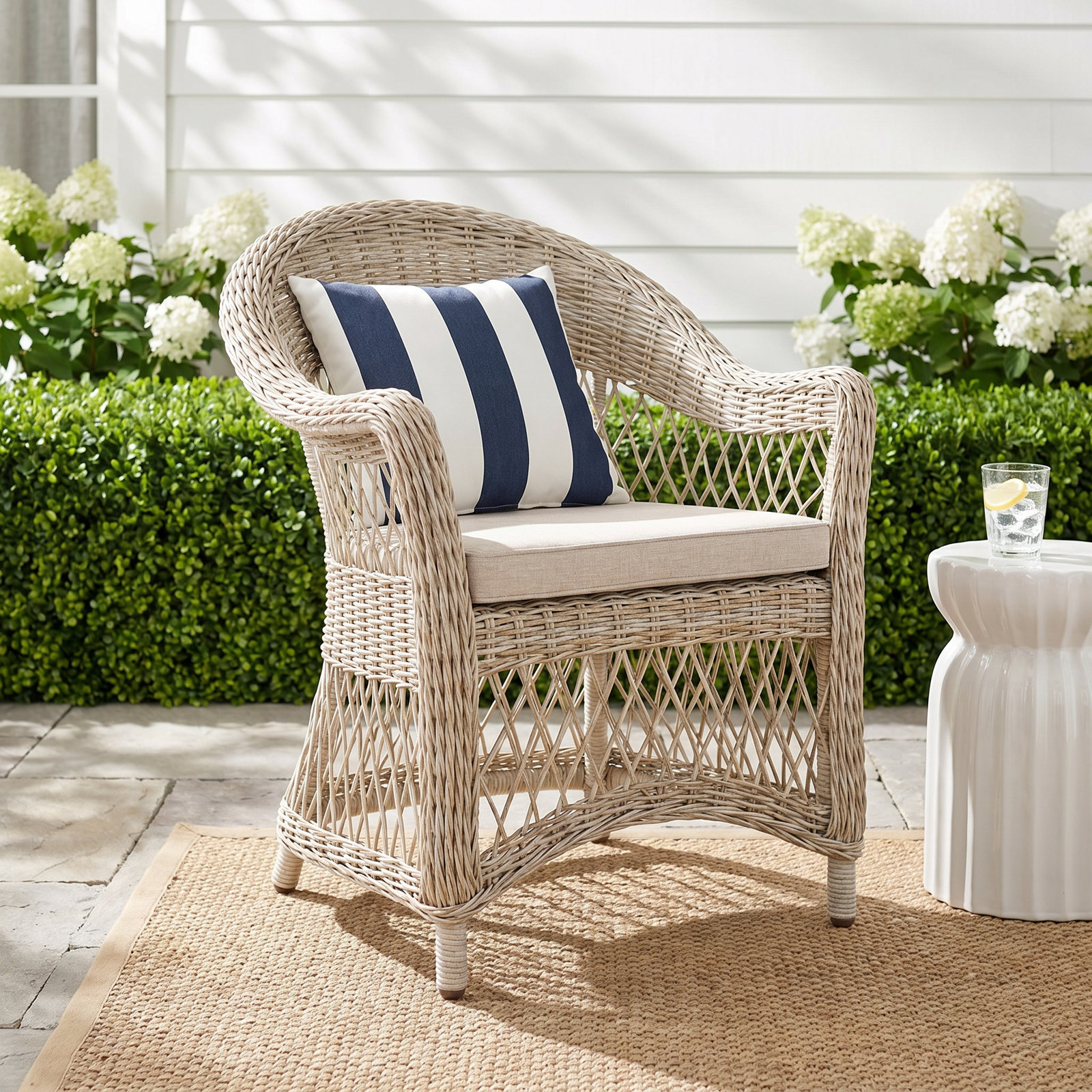 Cascade Acacia Patio Lounge Chair