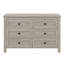 Commode 6 tiroirs pour chambre à coucher, commode de style campagne moderne, armoire de rangement pour chambre à coucher, armoire de rangement rustique pour salon-1823048753