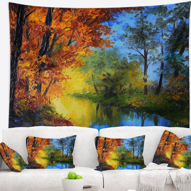 Polyester Tapestry, 32" H x 39" W