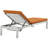 Shore Aluminum Outdoor Patio Chaise Poolside Lounge Chair with Cushion by Modway-2023519042
