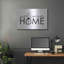 «Welcome Home» par Dogwood Portfolio, art mural en métal-835744412