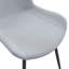 Ensemble de table et de chaises 71 x 35,4 pouces avec table de salle à manger épissée blanche et noire avec fonction de rangement au milieu des pieds de la table.