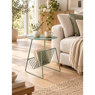 Table de bout luge avec rangement Pangea Home Gazette Lucillie
