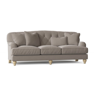 Sullivan 90" Charles of London Sofa with Reversible Cushions by Birch Lane