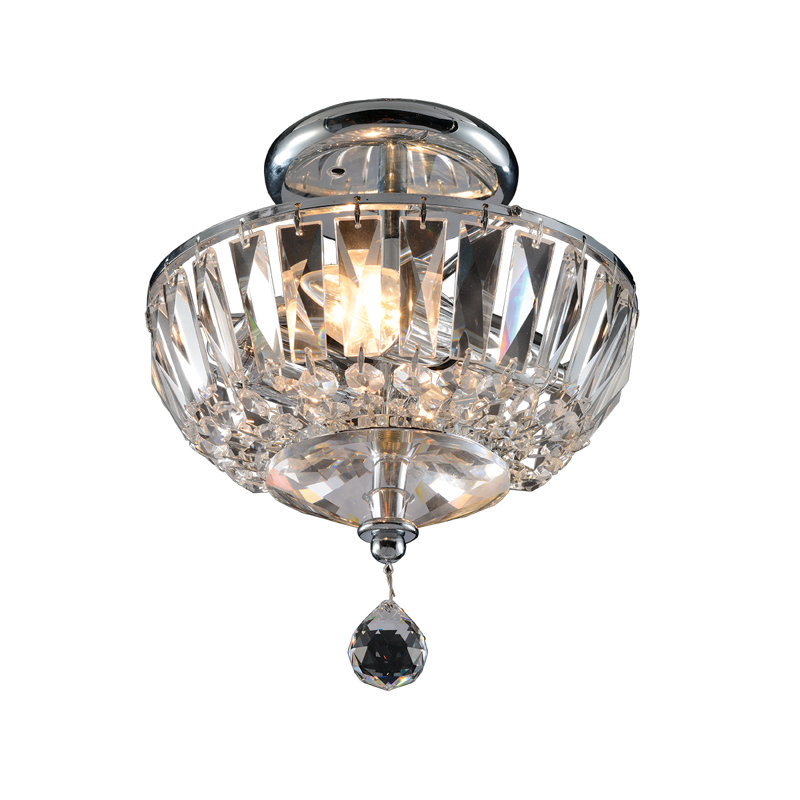 Lustre en cristal Vienna Collection Gold 08X09, Chrome