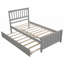 Lit plateforme simple avec lit gigogne-1230008765