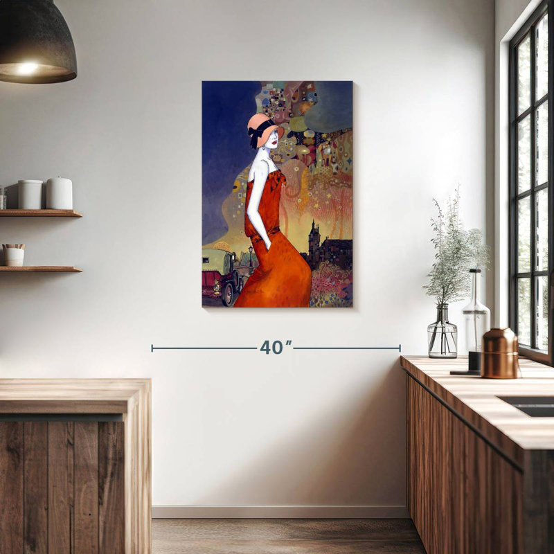 Leisha Summer Waiting, 36" H x 24" W