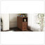 Table de bout avec tiroirs, table de coin avec tablettes ouvertes, table d'appoint haute pour chambre à coucher et coin