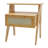 Fairmount Bamboo Rattan Nightstand with Drawer & Open Shelf