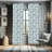 Floral Semi-Sheer Rod Pocket Curtain Panels-45208716