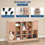 47 cubes x 11,7 pouces x 30 pouces avec casiers de rangement pour casiers avec ancrages anti-basculement