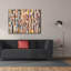 «Strata 1» par Cheryl Warrick, art mural-303244099