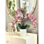 Modern Orchid Arrangement in Round Fiberstone Pot-1084581252