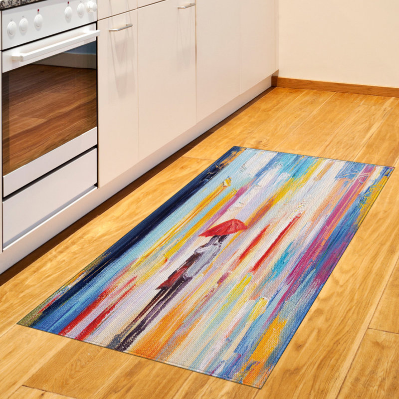 Urban Blue Area Rug, Rectangle 2'7" x 5'