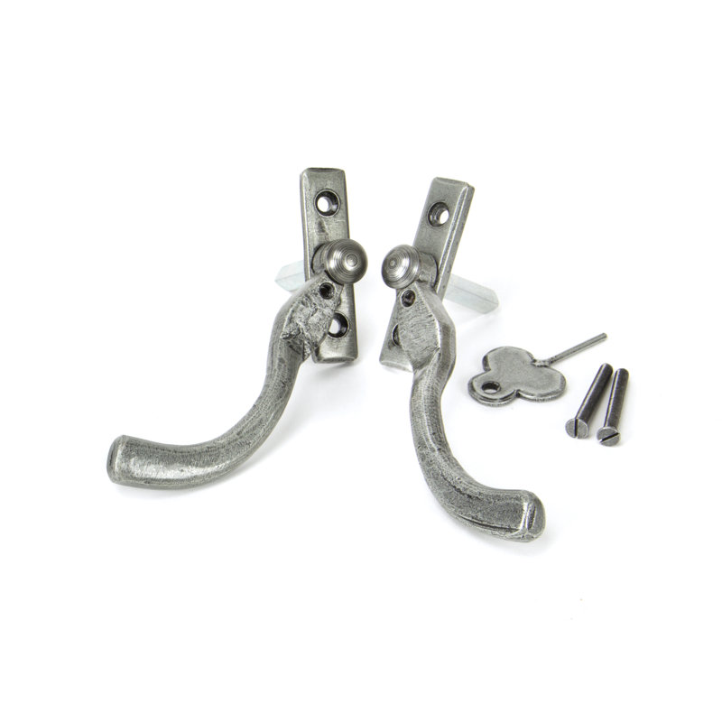 Pewter 16Mm Peardrop Espag Door Accessory, Pewter 