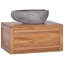 Laidley 60cm Single Bathroom Vanity Base Only in Brown